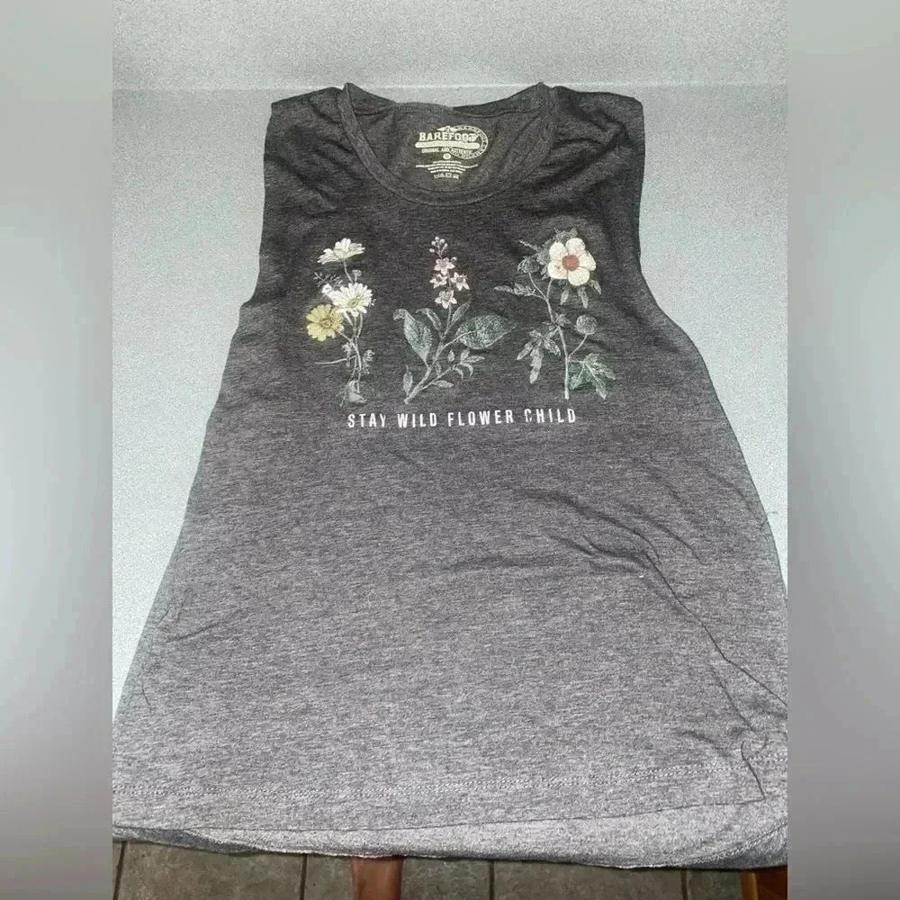 Loose fitting Stay wild tank​​